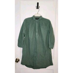 Tuckernuck Pomander Place Dress Polly Buttoned Shirt Dress Green Size M